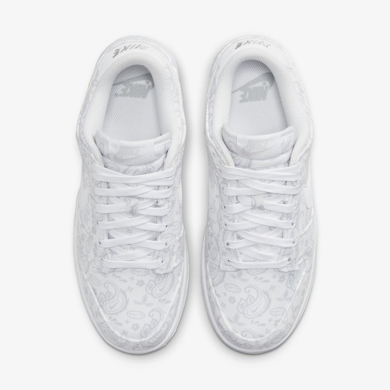 関税込 NIKE WMNS DUNK LOW ESS WHITE PAISLEY DJ9955-100 Nike Women's Dunk Low ESS 
